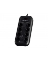 CYBERPOWER CYBERPOWER CYBERPOWER CYBERPOWER PROF. 8XSCHUKO/2XUSB OCHR. P. PRZECIAZ. P0820SUF0-DE - TANIE RATY SANTANDER! CZARNY (P0820SUF0DE) CZARNY ( - nr 2