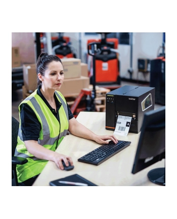 BROTHER TJ-4005DN Direct Thermal Label Printer