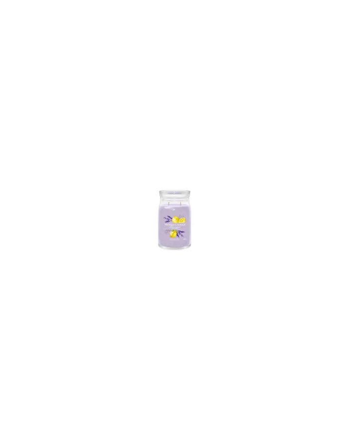 Yankee Candle Signature Lemon Lavender Świeca Duża 567g główny