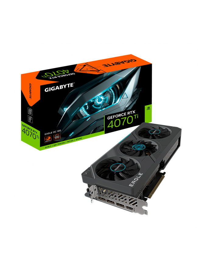グラフィックボード・グラボ・ビデオカード GeForce RTX 4070 Ti EAGLE OC 12G GIGABYTE GV-N407TEAGLE OC-12GD gigabyte Karta graficzna GeForce