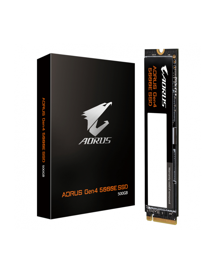 GIGABYTE AORUS Gen4 5000E SSD 500GB PCIe 4.0 NVMe główny