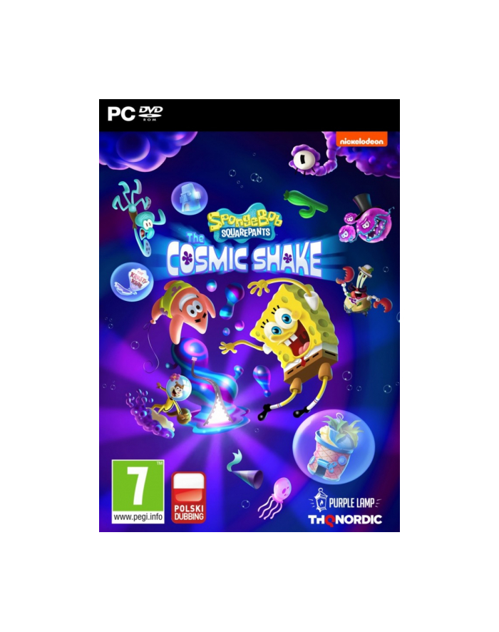 plaion Gra PC SpongeBob SquarePants: The Cosmic Shake główny