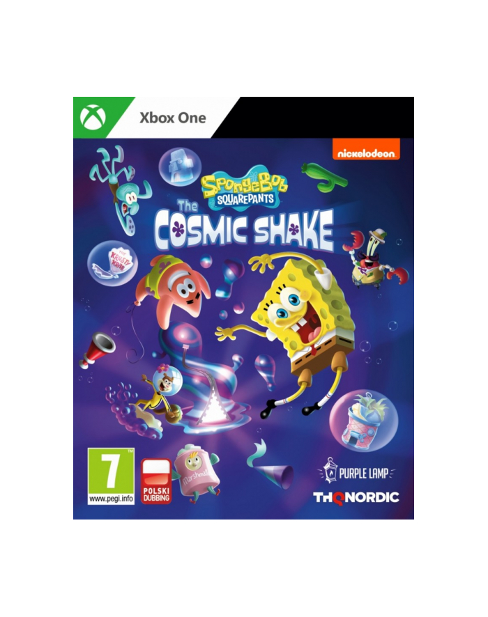 plaion Gra Xbox One SpongeBob SquarePants: The Cosmic Shake główny