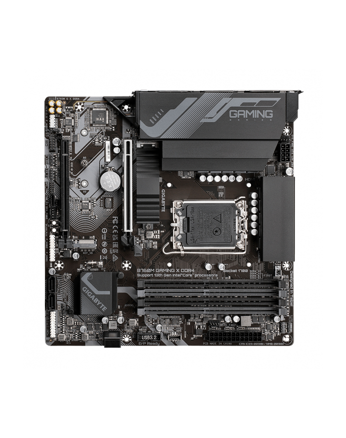 gigabyte Płyta główna B760M GAMING X DDR4 s1700 DDR4 DP/HDMI mATX główny