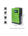 qoltec Hybrydowy inwenter solarny Off-Grid 3,5kW | 100A | 24V | MPPT |  Sinus - nr 13