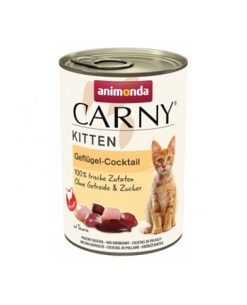 ANIMONDA Cat Carny Kitten smak: koktajl drób 400g