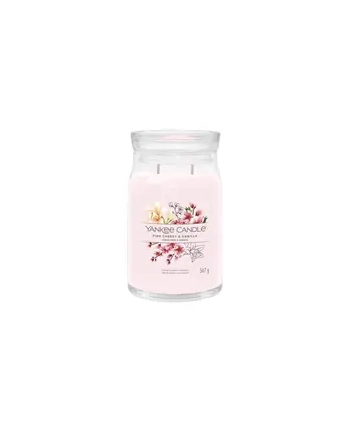 Yankee Candle Signature Pink Cherry & Vanilla Świeca Duża 567g
