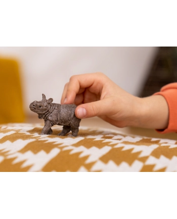 Schleich 14860 Młody nosorożec indyjski. Wild Life