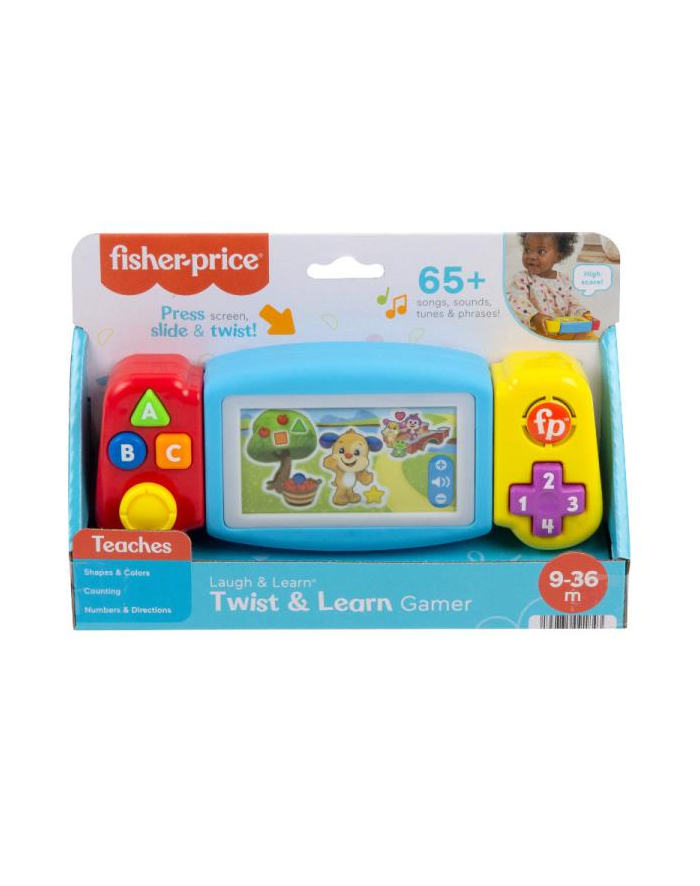 Fisher-Price „Ucz się i śmiej!” Konsola ABC Małego Gracza HNN39 MATTEL główny