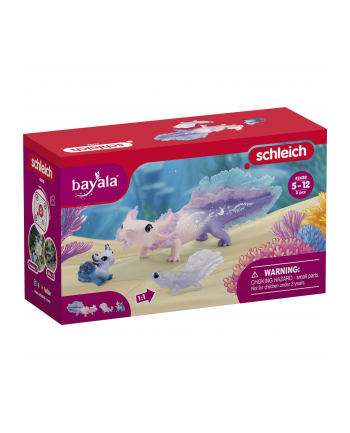 Schleich 42628 Rodzina Aksolotlów. Bayala