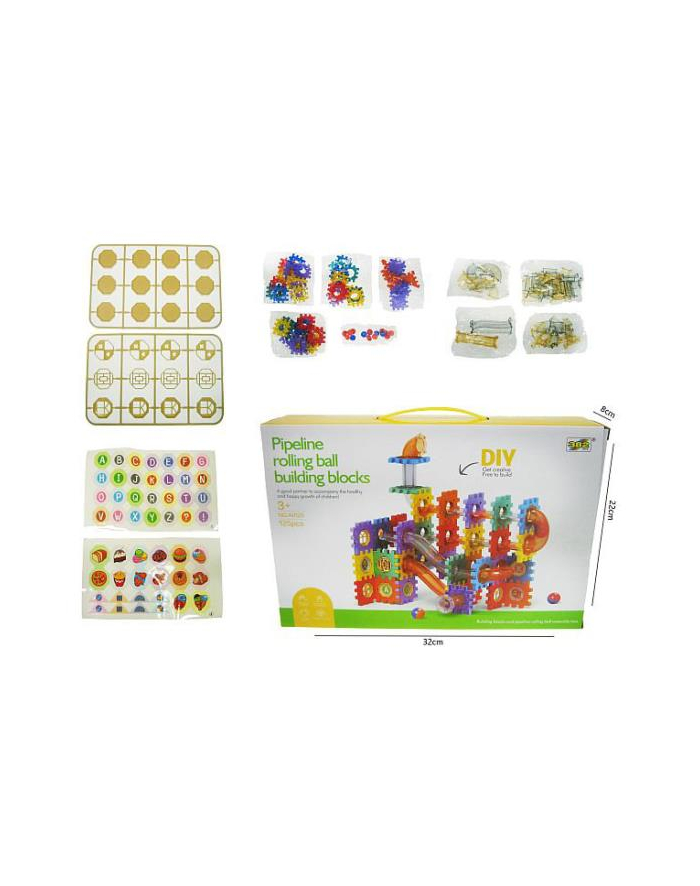 hipo Klocki wafle 5,5cm 125elementów A0125 główny