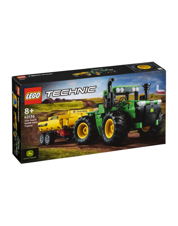LEGO 42136 TECHNIC Traktor John Deere 9620R 4WD p4 główny