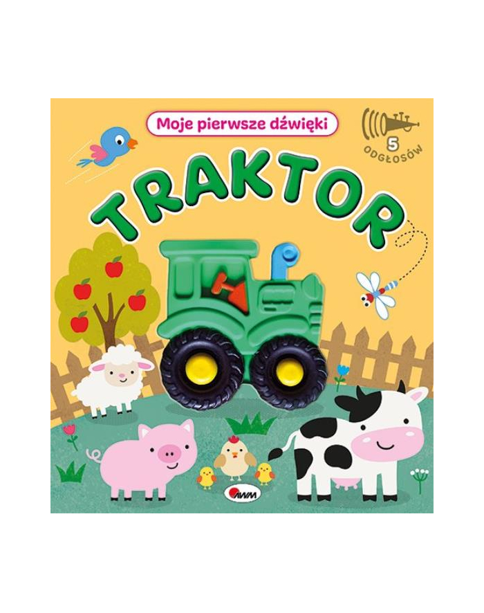 morex Książka Moje pierwsze dźwięki Traktor główny