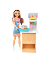 Lalka Barbie Skipper Pierwsza praca Bar z przekąskami HKD79 MATTEL - nr 5