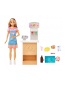 Lalka Barbie Skipper Pierwsza praca Bar z przekąskami HKD79 MATTEL - nr 1