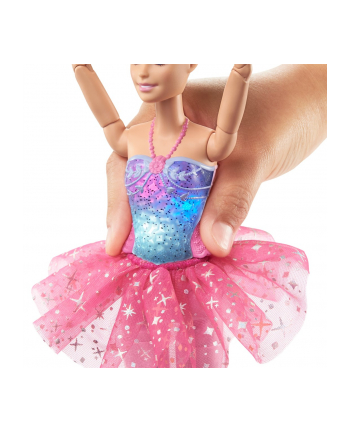 Barbie Baletnica Magiczne światełka Lalka Blondynka HLC25 MATTEL