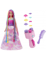Lalka Barbie Księżniczka Zakręcone pasemka HNJ06 MATTEL - nr 2