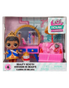 mga entertainment LOL Surprise Zestaw z lalką Furniture Playset with Doll - Her Majesty + Beauty Booth 583776 - nr 1