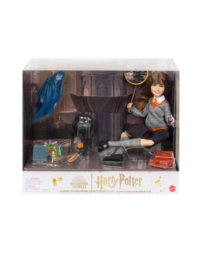 Harry Potter Eliksir wielosokowy Hermiony Zestaw z lalką HHH65 MATTEL główny