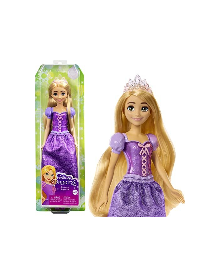 Disney Princess Roszpunka Lalka podstawowa HLW03 MATTEL główny