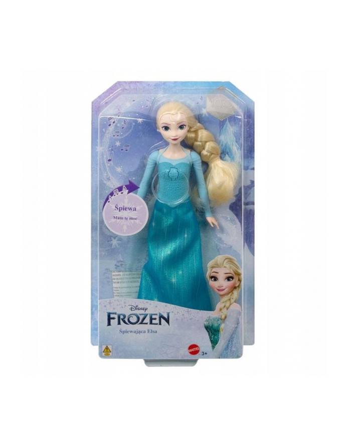 Disney Lalka Frozen Śpiewająca Elsa HMG36 MATTEL główny
