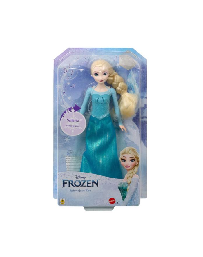 Disney Lalka Frozen Śpiewająca Elsa HMG36 MATTEL główny