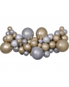 godan Girlanda balonowa DIY Srebrno-złota SHINE, 65 szt. 31386 - nr 1