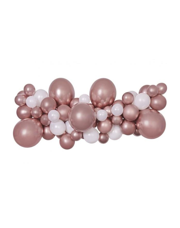 godan Girlanda balonowa DIY Różowo-złota, 65 szt. 31393 główny