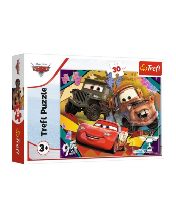 Puzzle 30el Cars 3 Rozpędzone samochody 18293 Trefl