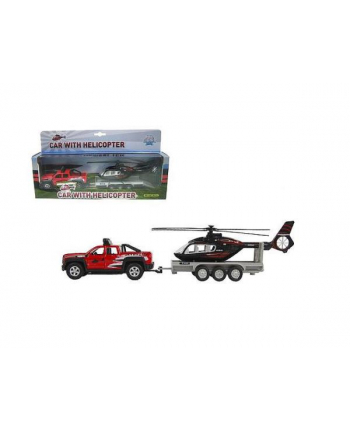 hipo Auto terenowe z helikopterem 35cm