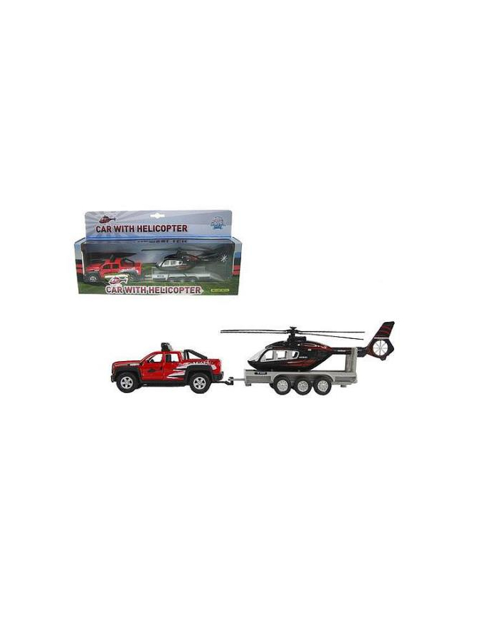 hipo Auto terenowe z helikopterem 35cm główny