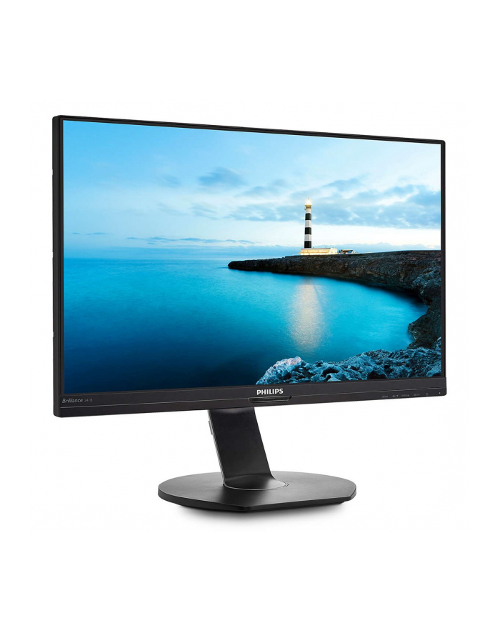 philips Monitor 23,8 cali 241B7QUPBEB IPS HDMI DP USB-C Pivot Głośniki główny