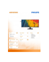 philips Monitor 40 cali 40B1U5600 IPS HDMI DP USB-C HAS Głośniki - nr 8
