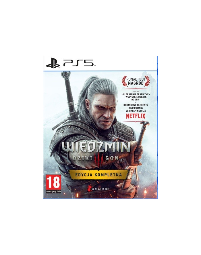 cenega Gra PlayStation 5 Wiedźmin 3: Dziki Gon Edycja Kompletna główny
