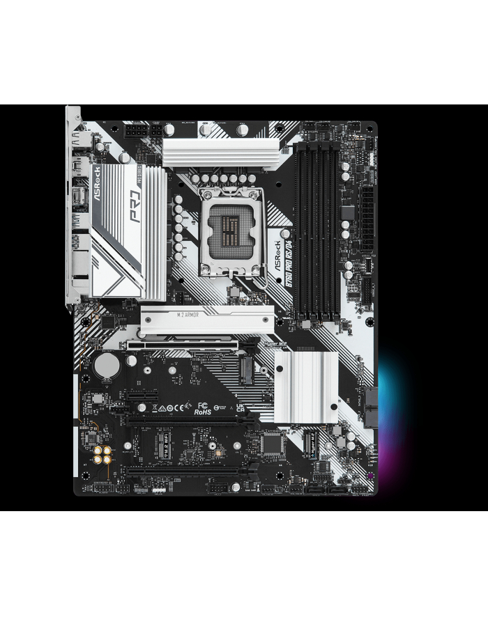 asrock Płyta główna B760 Pro RS s1700 4DDR4 DP/HDM M.2 ATX główny