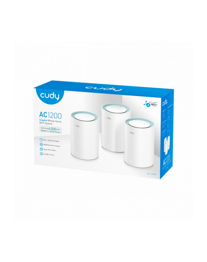 cudy System WiFi Mesh M1300 (3-Pack) AC1200 główny