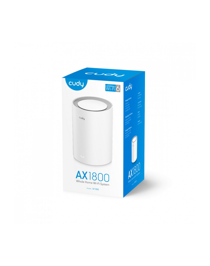 cudy System WiFi Mesh M1800 (1-Pack) AX1800 główny