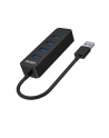 unitek Hub USB-A, 4x USB-A 3.1, Aktywny, 10W, H1117A - nr 3