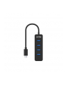 unitek HUB USB-C, 4x USB-A 3.1, Aktywny, 10W, H1117B - nr 6
