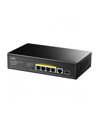 cudy Przełącznik GS1005PTS1 5xGE PoE+ 1xSFP 120W nr 2