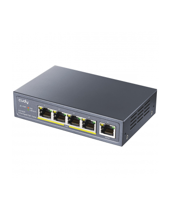 cudy Przełącznik GS1005P Switch 5xGE (4xPoE+) 60W nr 2