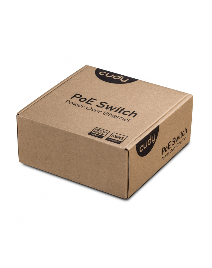 cudy Przełącznik GS1005P Switch 5xGE (4xPoE+) 60W główny
