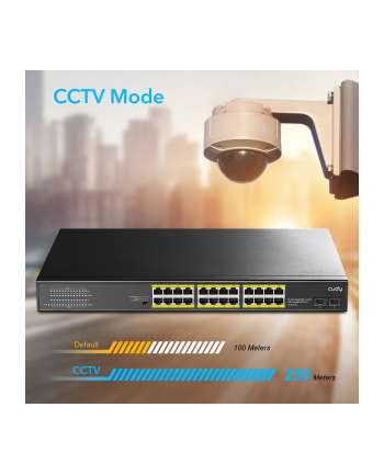 cudy Przełącznik GS1028PS2 24xGE PoE+ 300W 2xSFP nr 1