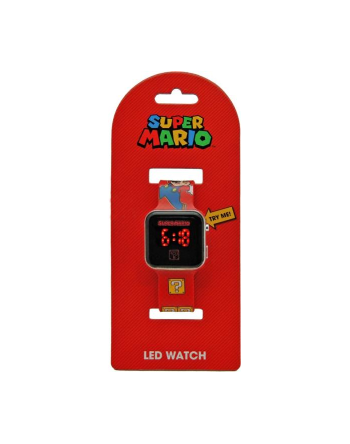 Zegarek cyfrowy LED Super Mario GSM4107 Kids Euroswan główny