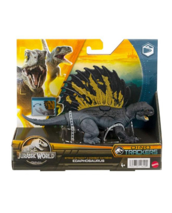 Jurassic World Nagły atak Dinozaur Edaphosaurus ruchoma figurka HLN67 HLN63 MATTEL