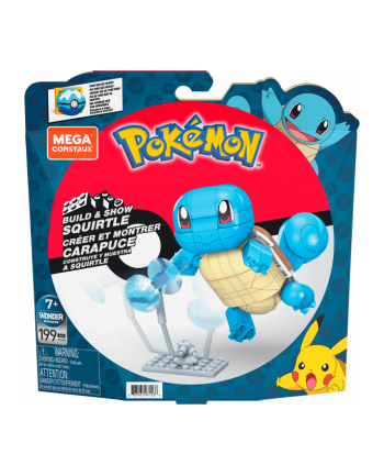 MEGA CONSTRUX Klocki POKEMON Squirtle GYH00 GKY95 MATTEL