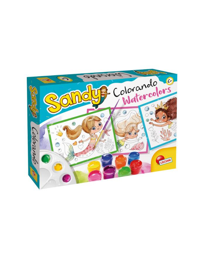 lisciani giochi Sandy Colorando Watercolors Kolorowanie akwarelami LISCIANI 97470 główny