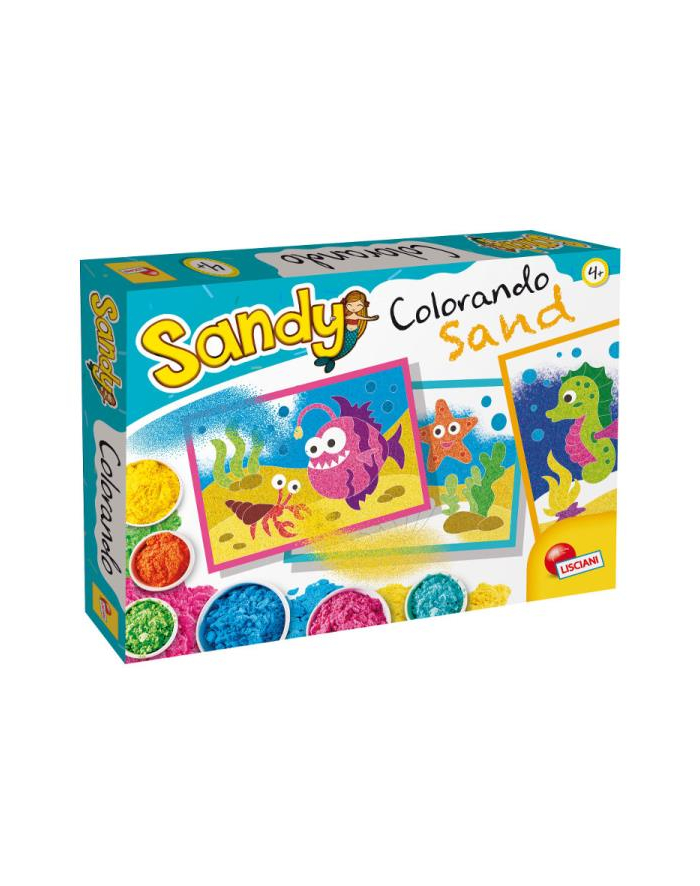 lisciani giochi Sandy Colorando Sand Kolorowanie piaskiem LISCIANI 97494 główny