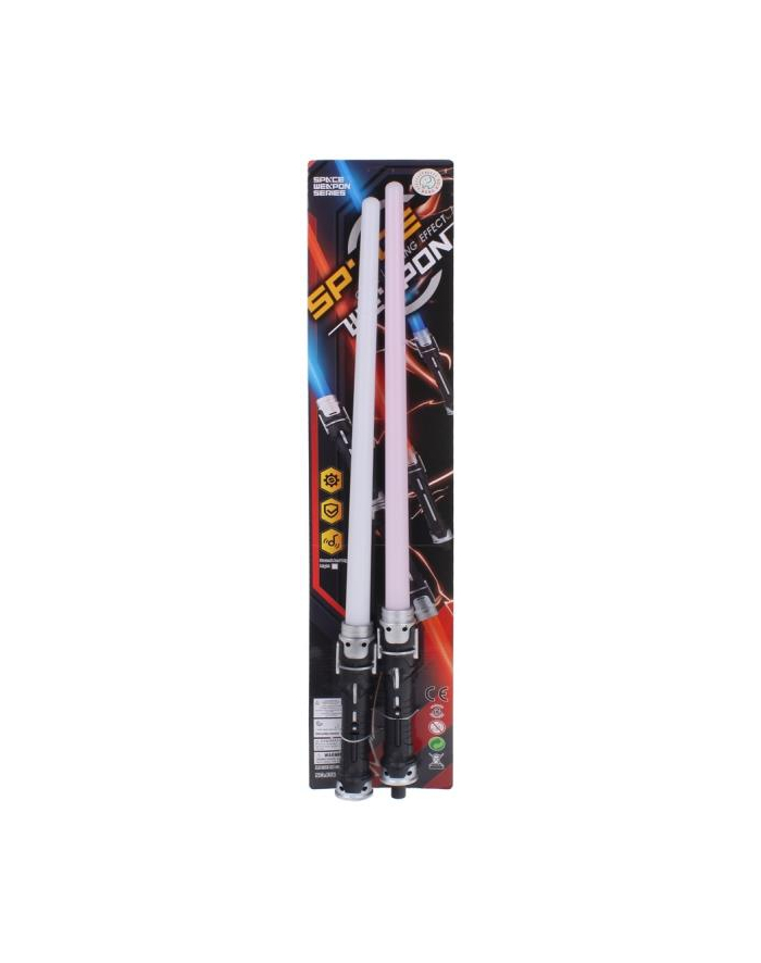 inni Miecz świetlny podwójny dźwięk LED 132cm główny