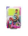 Barbie Ken Fashonistas Lalka na wózku Top w palmy HJT59 MATTEL - nr 1